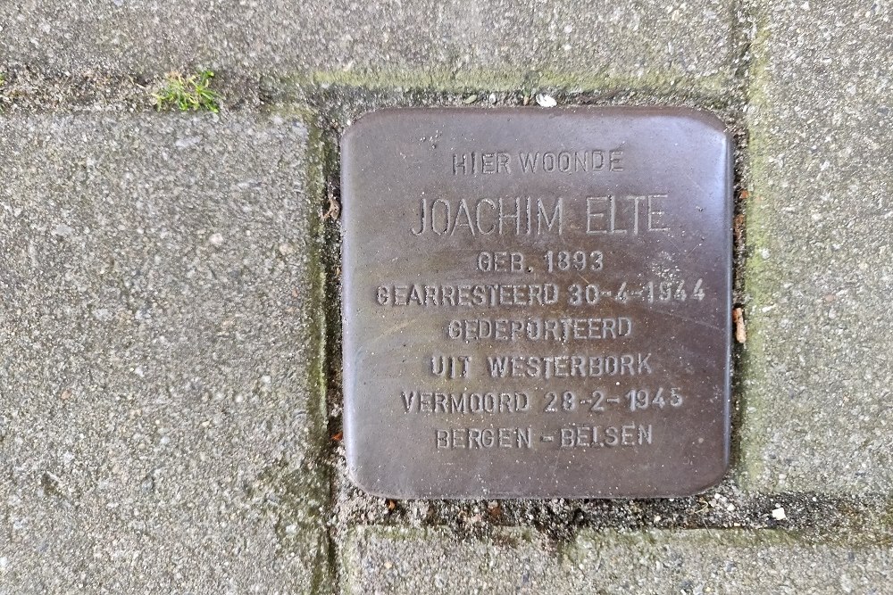 Stolperstein Nicolaas Maesstraat 3-HS