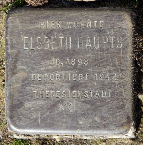 Stolperstein Baerwaldstrae 11 #1