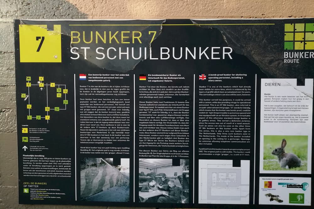 Bunker Bunkerroute no. 7 De Punt Ouddorp #2