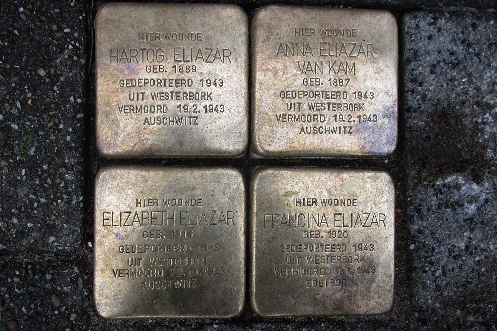 Stolpersteine Opwijckstraat 17 #1