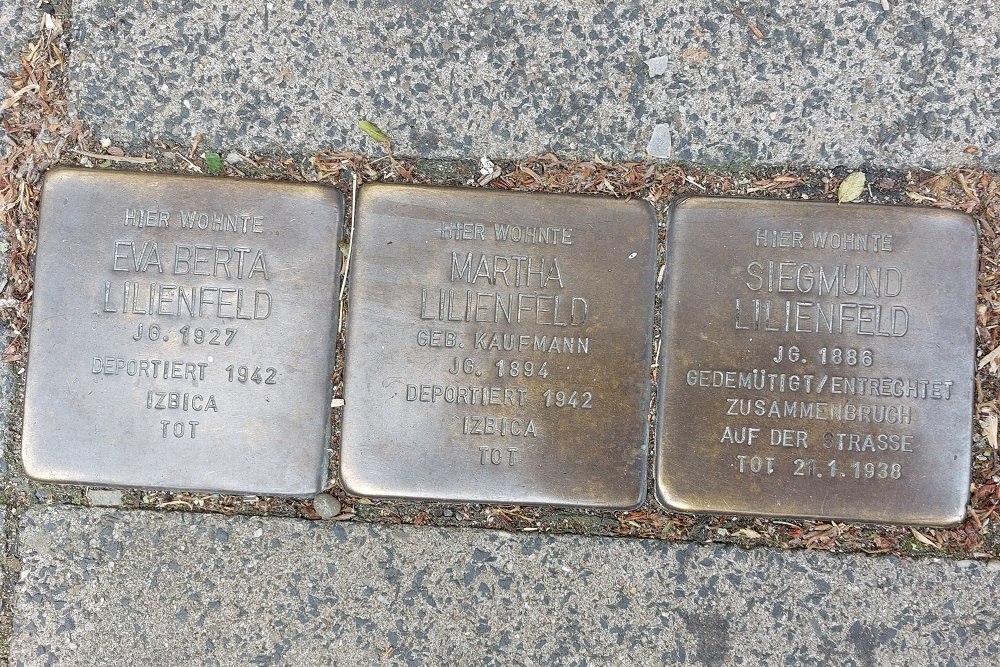 Stumbling Stones Steinstraße 8 #4