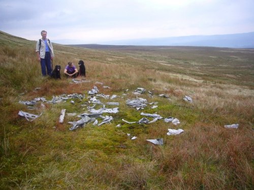 Remains Halifax Bomber Mirk Slack