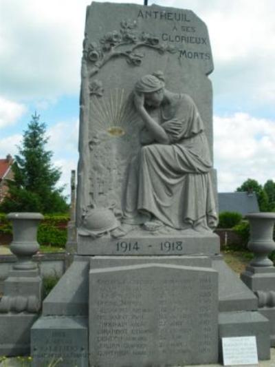 War Memorial Antheuil-Portes