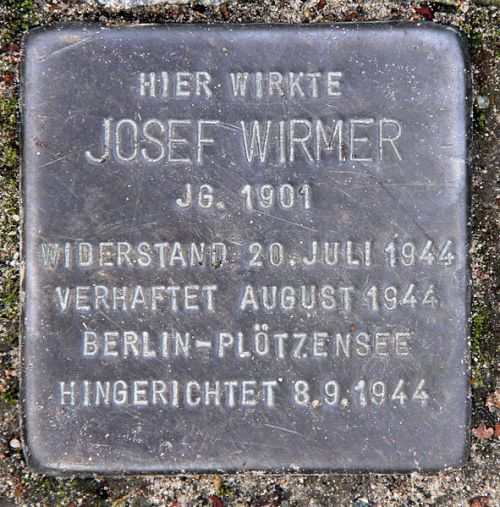 Stolperstein Dürerstraße 17 #1