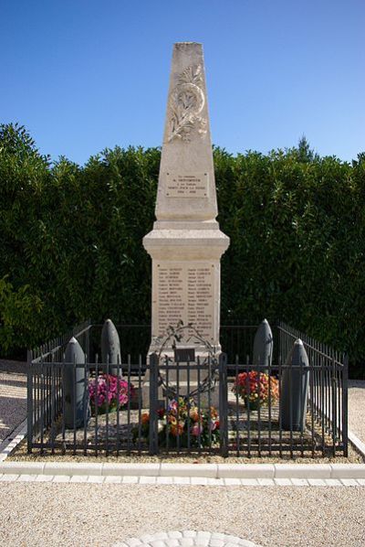 War Memorial Montboyer