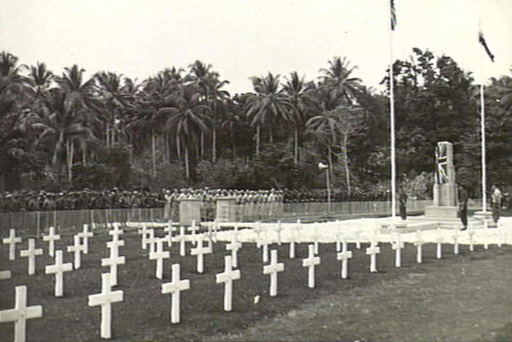 Former Commonwealth War Cemetery Finschhafen #1