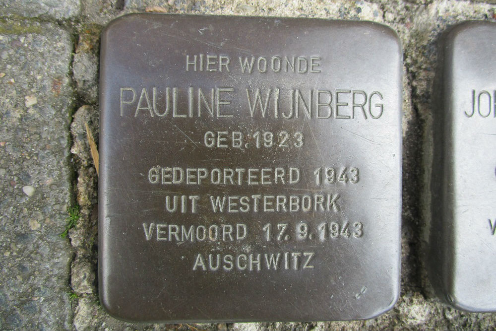 Stolpersteine Hoofdstraat 191 #3