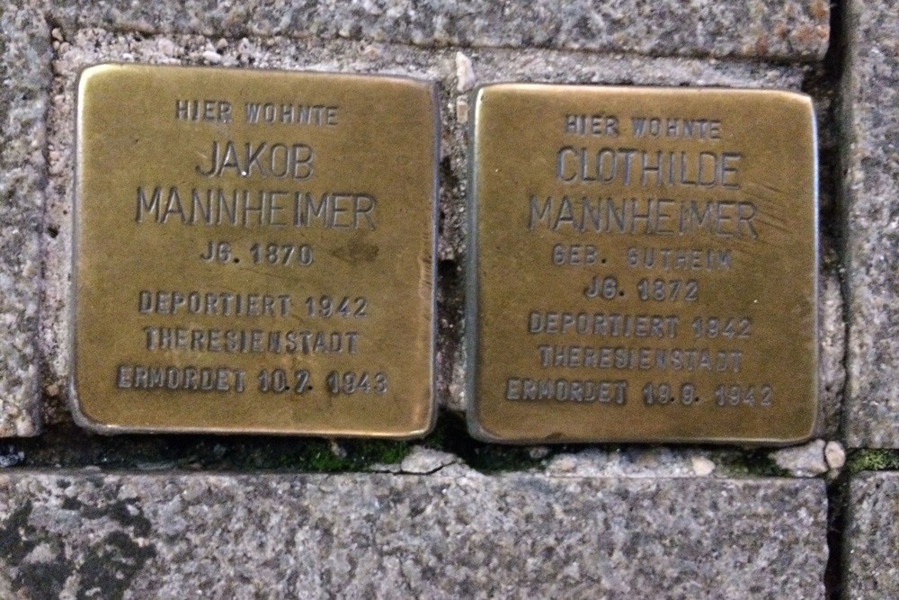 Stolpersteine Königstraße 60 #1