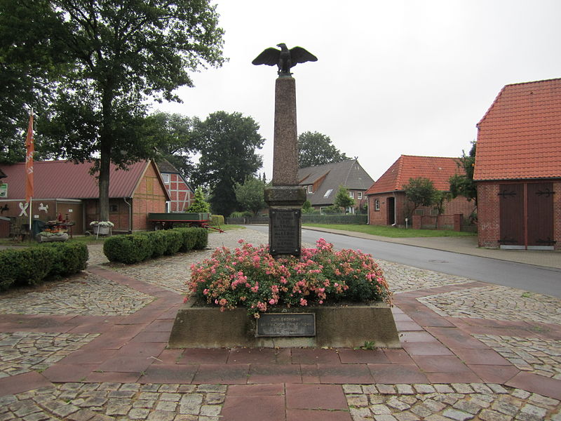Monument Frans-Duitse Oorlog en WO2 Kirchgellersen #1