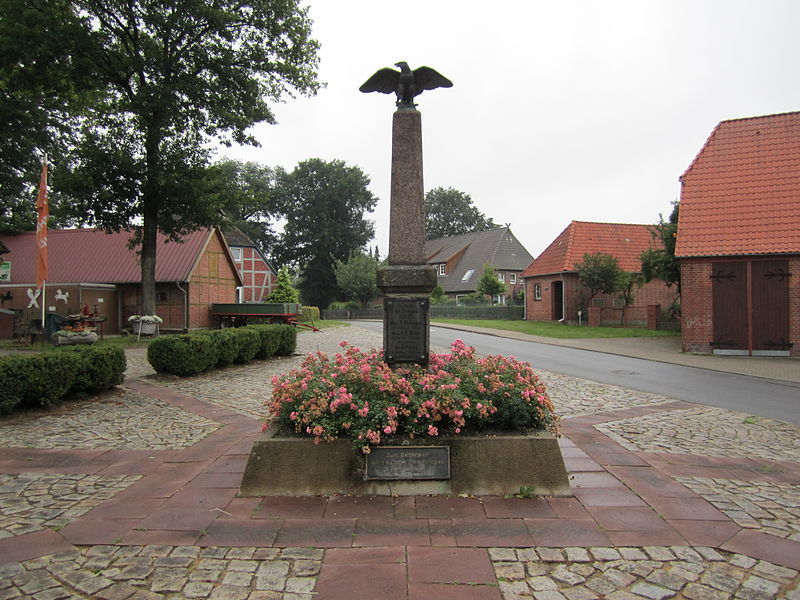 Franco-Prussian War and World War II Memorial Kirchgellersen #1