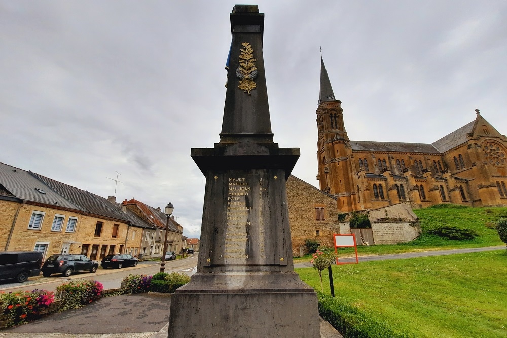 War memorial Matton-et-Clémency #3