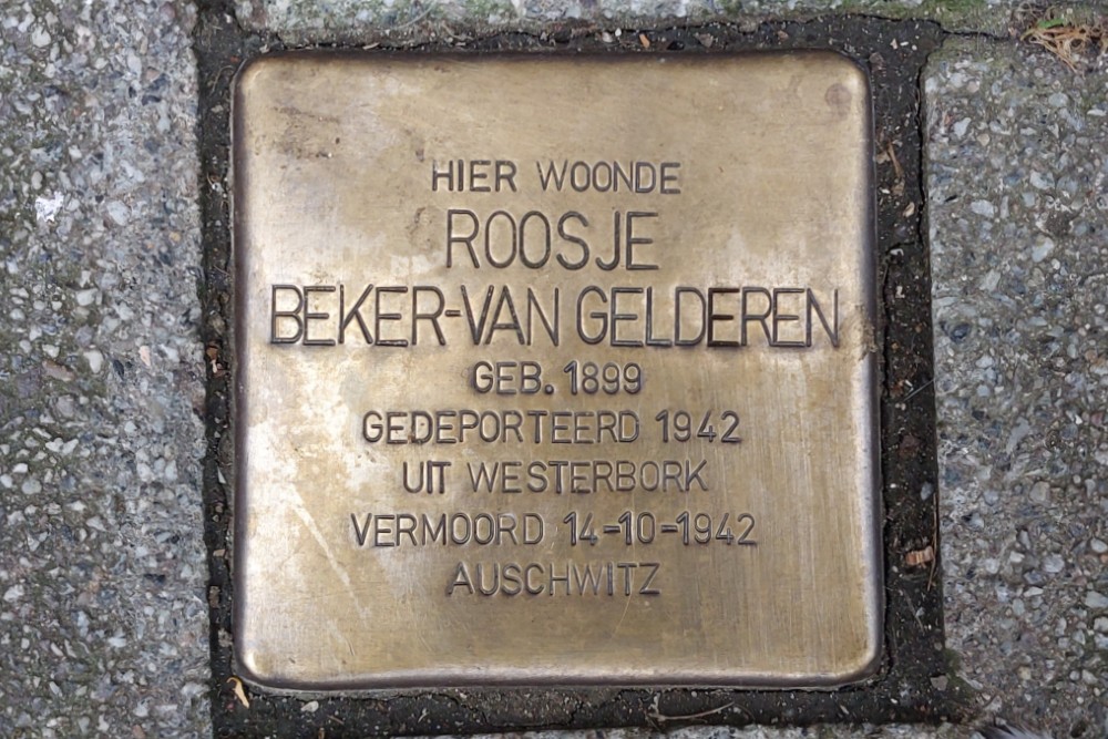 Stolperstein Nieuwe Binnenweg 42