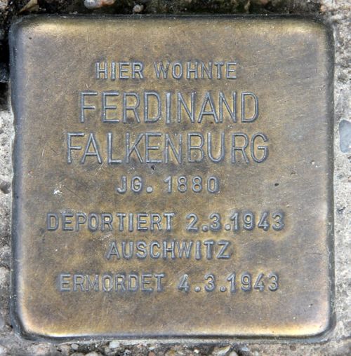 Stolpersteine Manteuffelstrae 5 #2