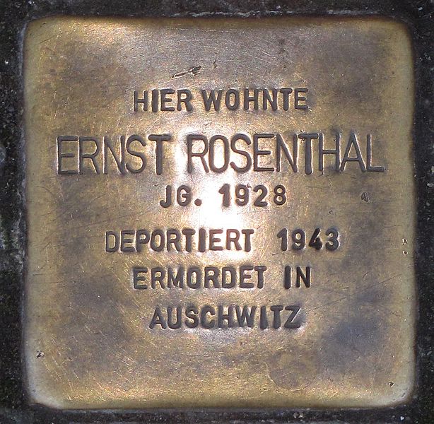 Stolpersteine Hauptstrae 20 #3