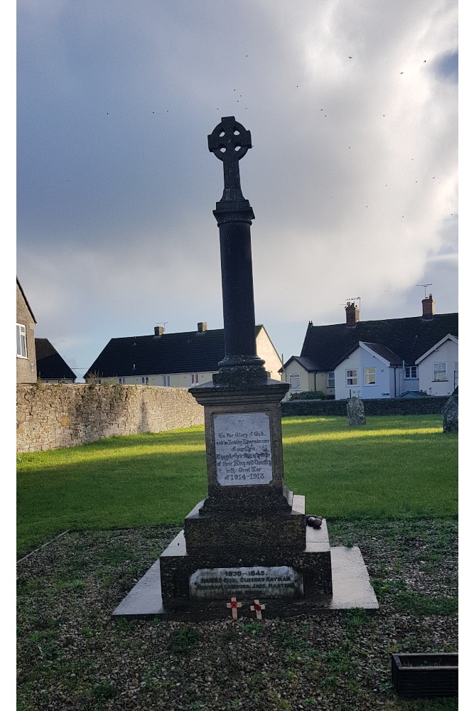 Oorlogsmonument Ilchester #4