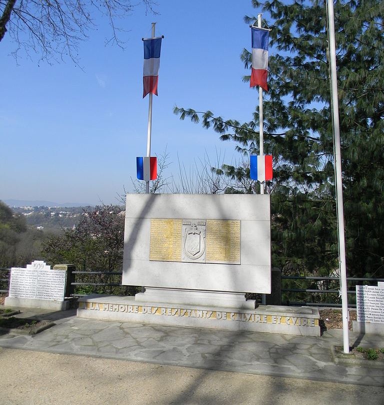 Monument Tweede Wereldoorlog Caluire-et-Cuire #1