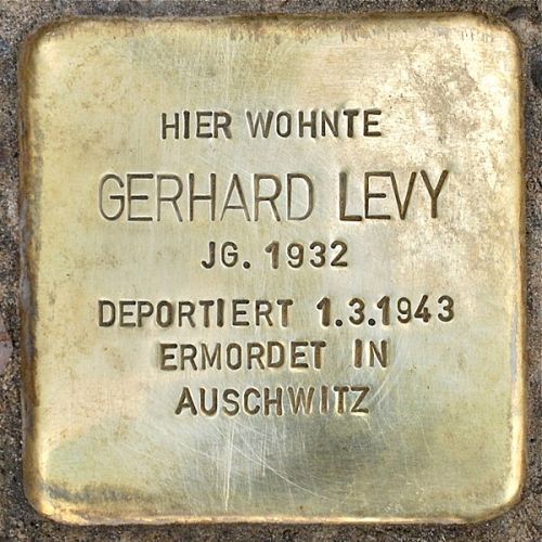 Stolperstein Hufelandstrae 31