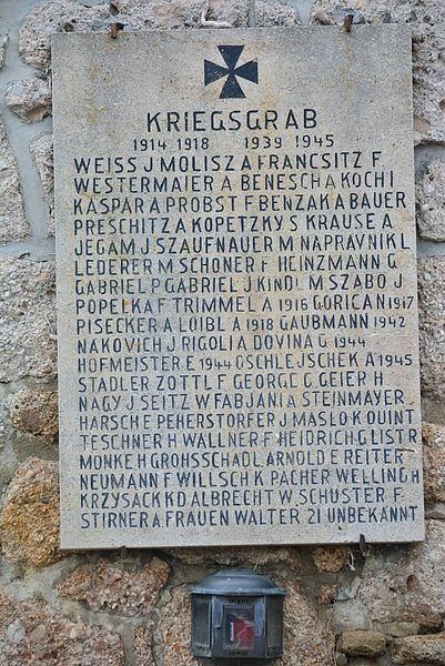 Austro-Hungarian and German War Graves Enzesfeld-Lindabrunn #2