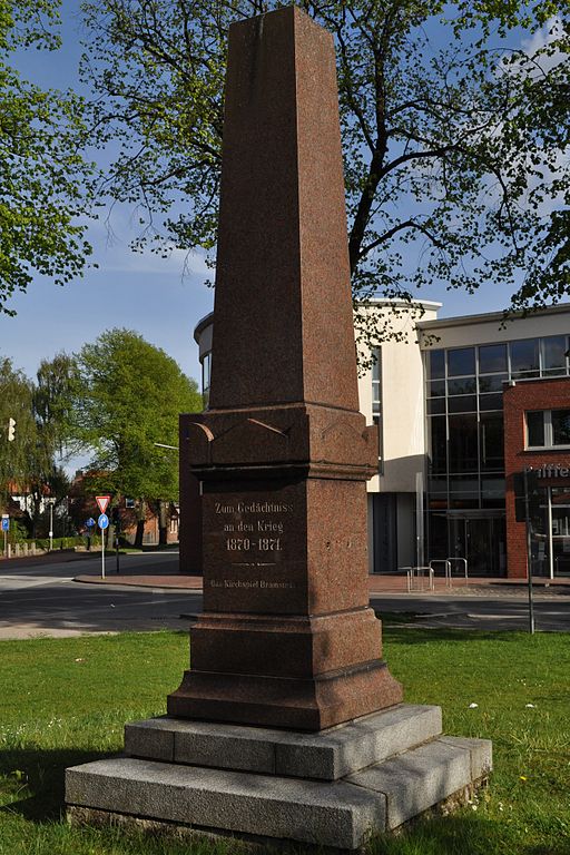 Monument Frans-Duitse Oorlog Bad Bramstedt #1