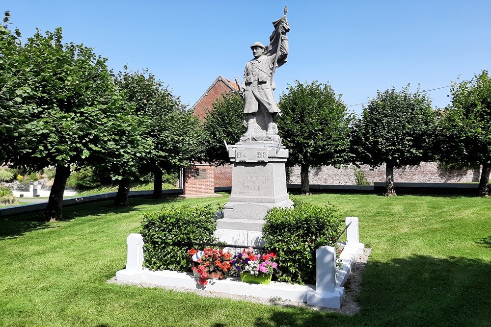 Monument Eerste Wereldoorlog Courcelette #1