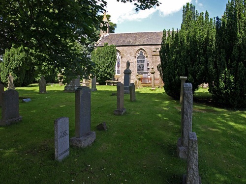 Oorlogsgraf van het Gemenebest Murroes Parish Churchyard