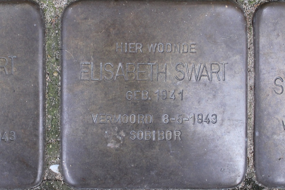 Stolpersteine Blasiusstraat 149-175 (voorheen 133) #3