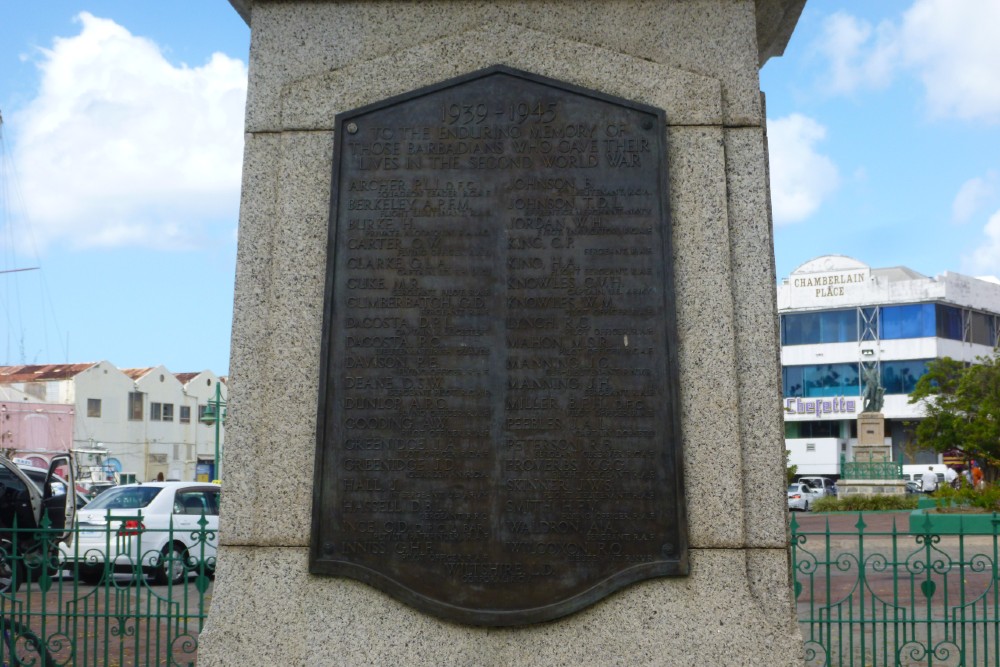 Oorlogsmonument Barbados #4