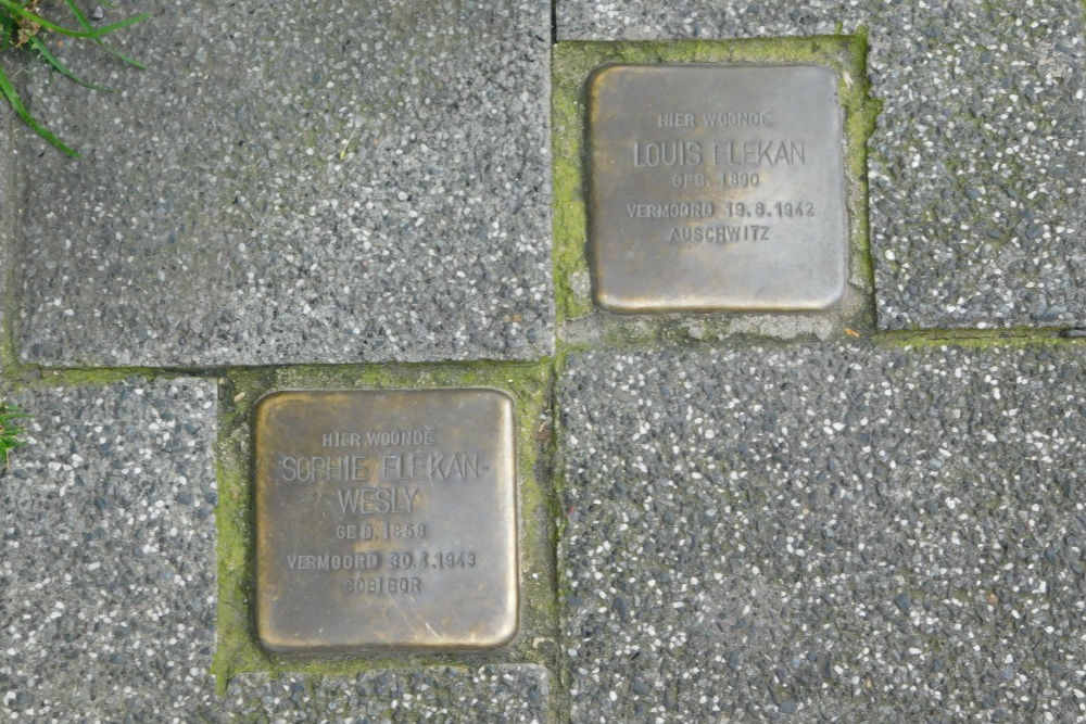 Stolpersteine Brusselsestraat 53a #1