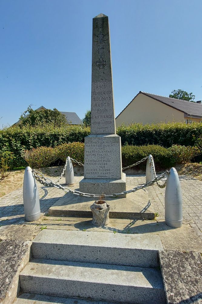 Oorlogsmonument Monceau-en-Bessin #2