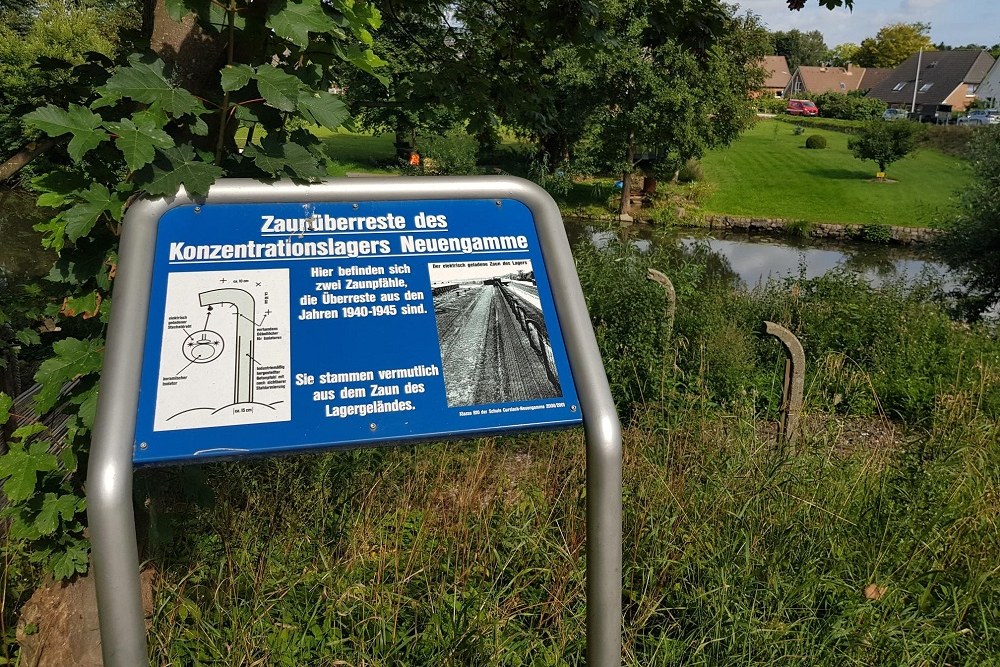 Remains Fencing Concentration Camp Neuengamme