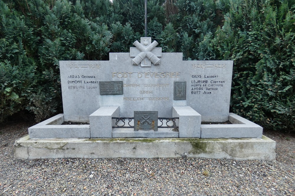 Oorlogsmonument Fort d'Evegne