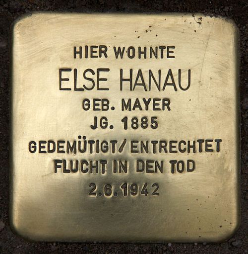 Stolpersteine Delbrckstrae 19 #2