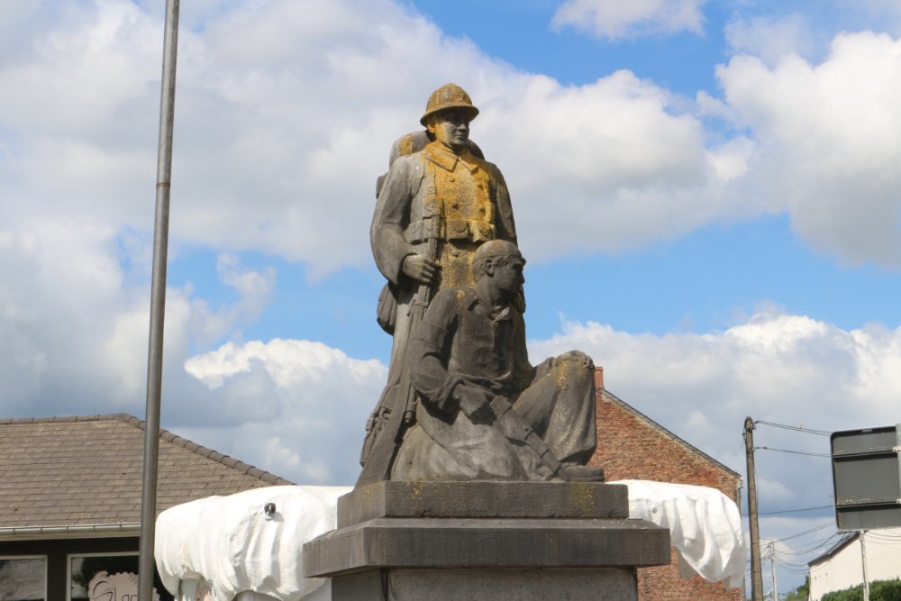 Oorlogsmonument Fosses-la-Ville #2