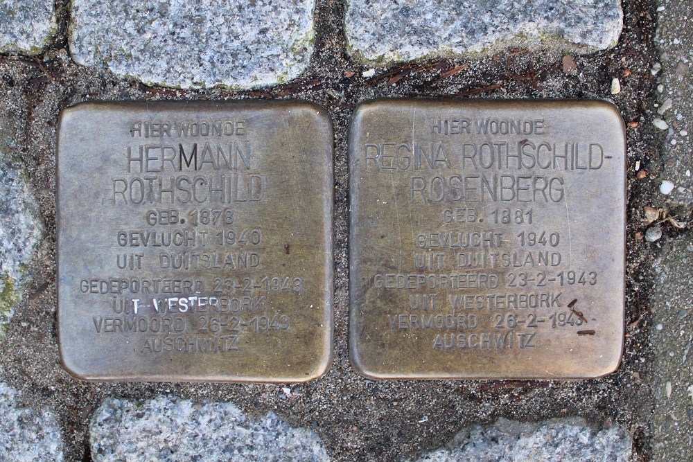 Stolpersteine Burgemeester Martenssingel 135 #1