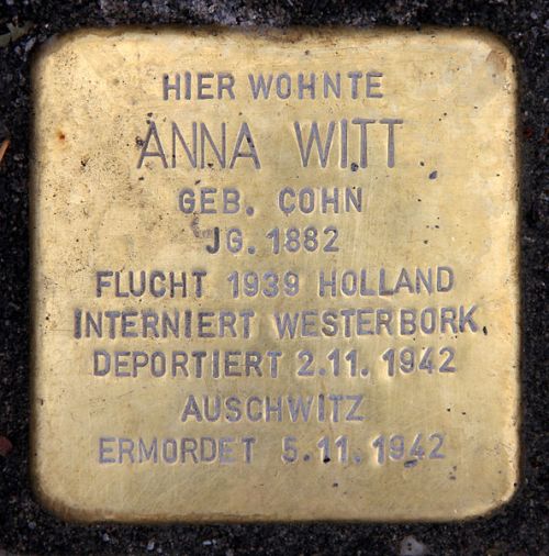 Stolpersteine Landshuter Strae 38