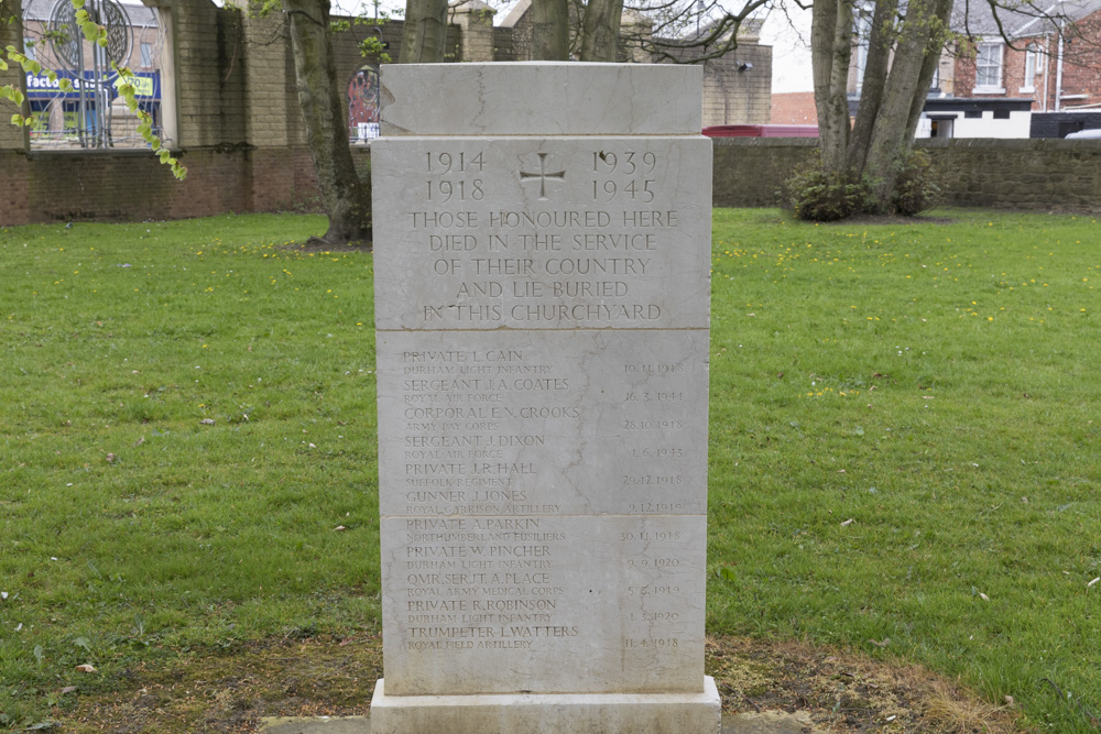 Commonwealth War Graves St John Churchyard