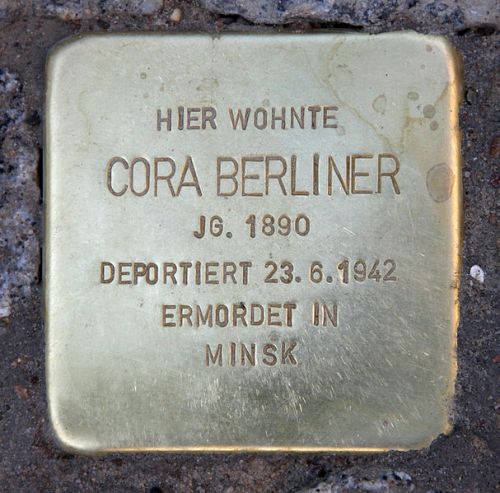 Stolperstein Emser Straße 37 #1
