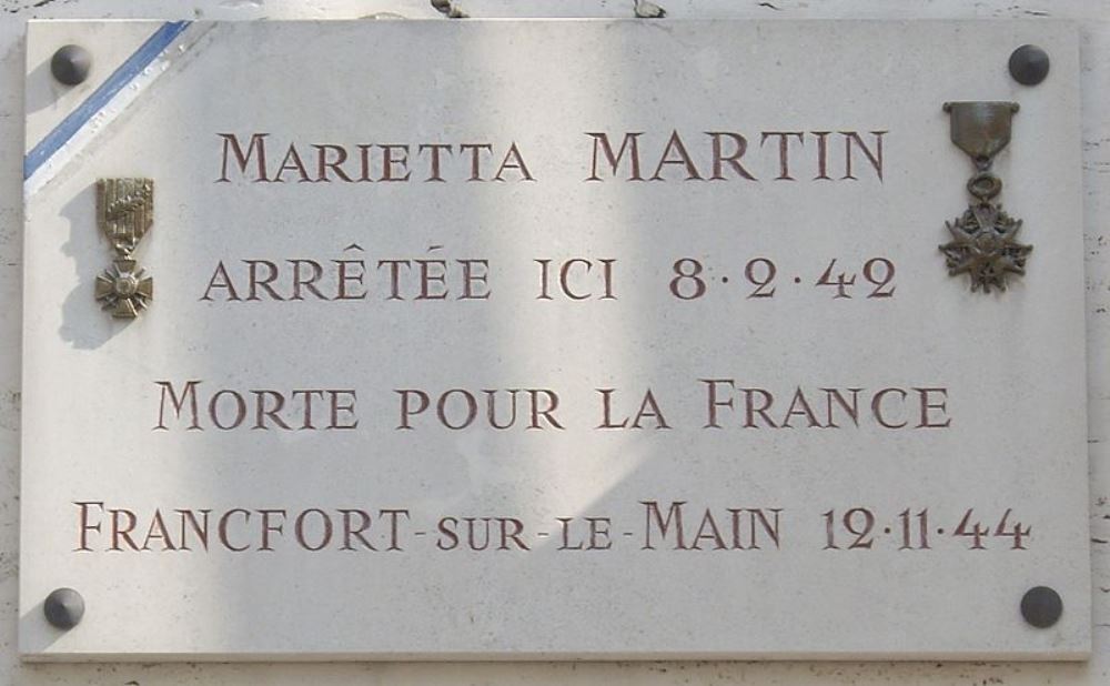 Gedenkteken Marietta Martin #1
