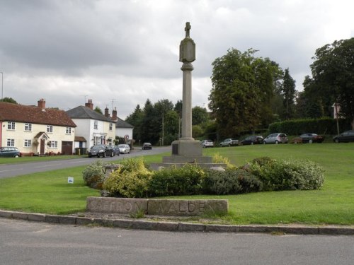 Oorlogsmonument Finchingfield #1