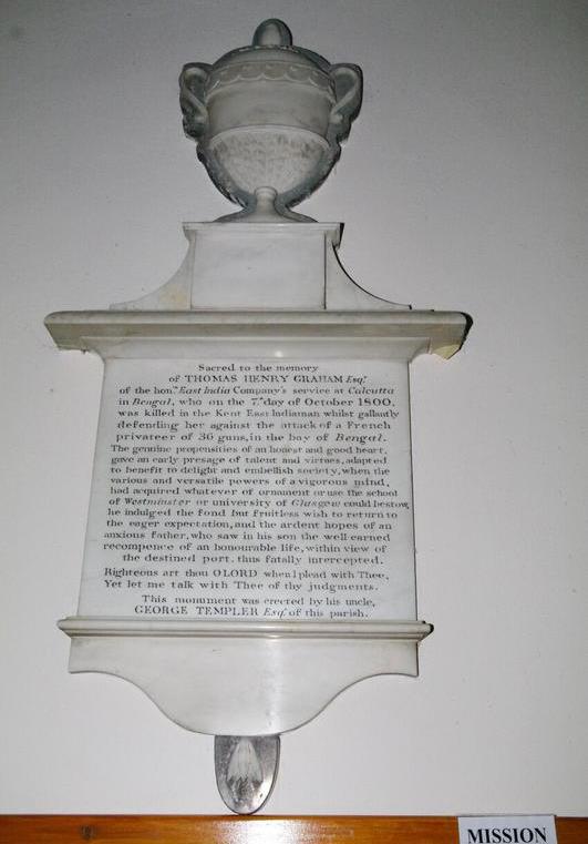 Memorials Blessed Virgin Mary Church Shapwick #2