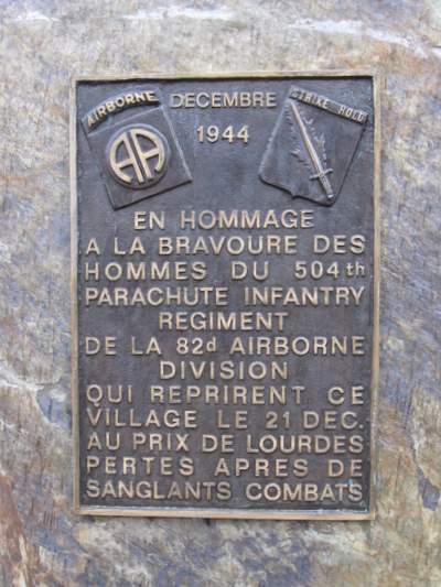 Monument 504th Parachute Infantry Regiment #3
