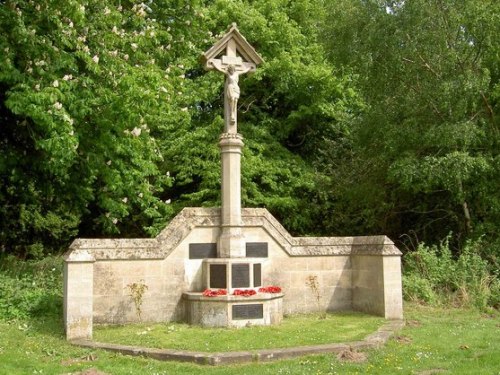 Oorlogsmonument Hardwick #1