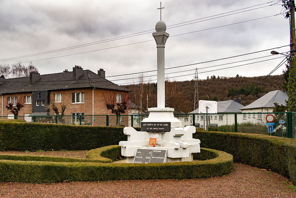 Monument 12e & 13e Linie Régiment Spa #1