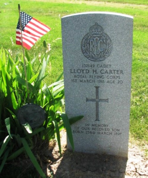 Commonwealth War Grave Ottumwa Cemetery