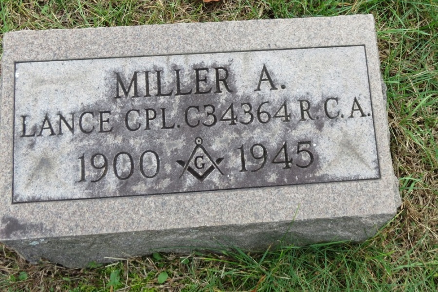 Commonwealth War Grave Winthrop Cemetery