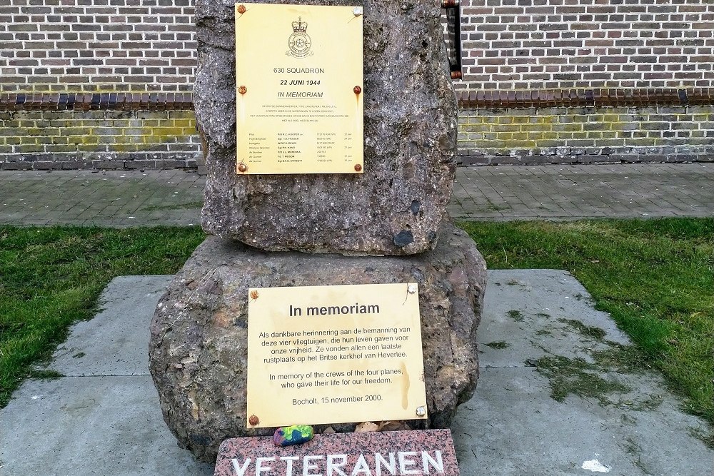 Monument to Four Crews of Bomber Command