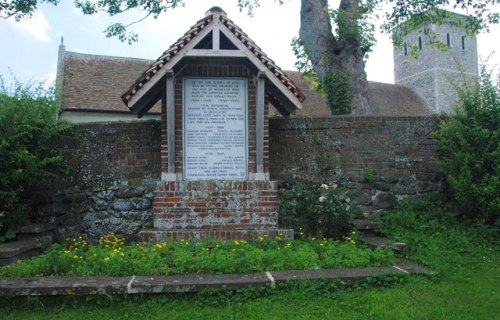 Oorlogsmonument Monkton