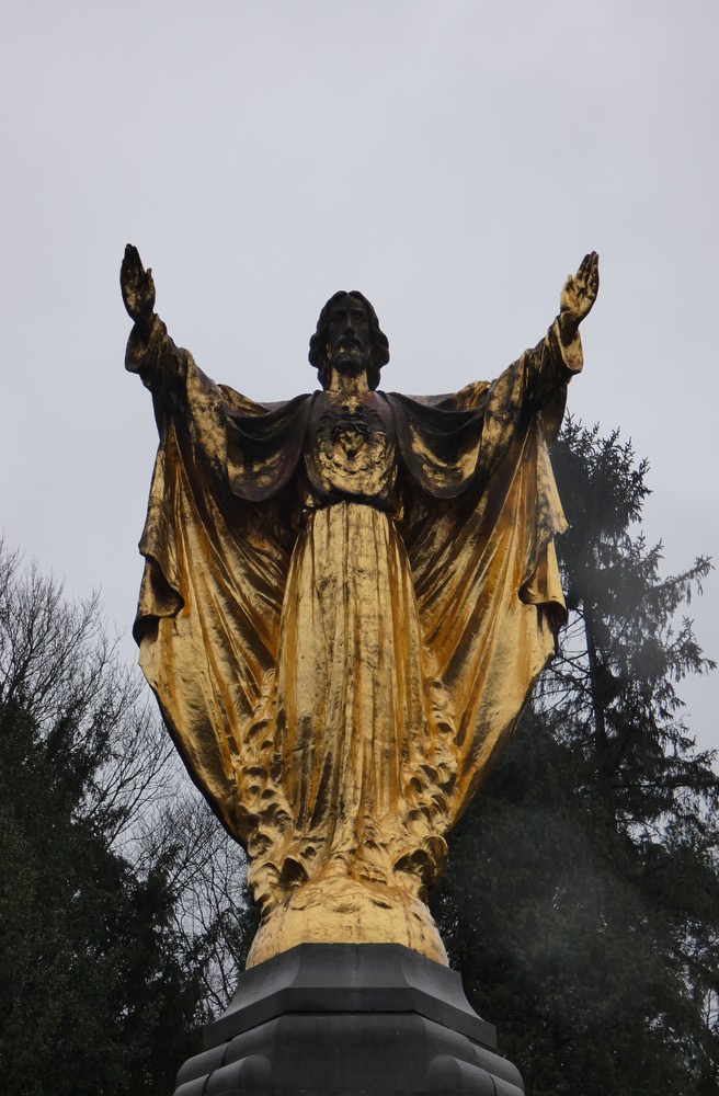 Oorlogsmonument - Heilig Hartbeeld Geraardsbergen #4