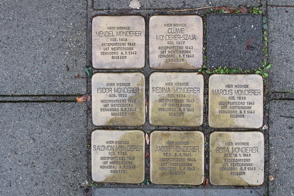 Stolpersteine Oranjelaan 33-35