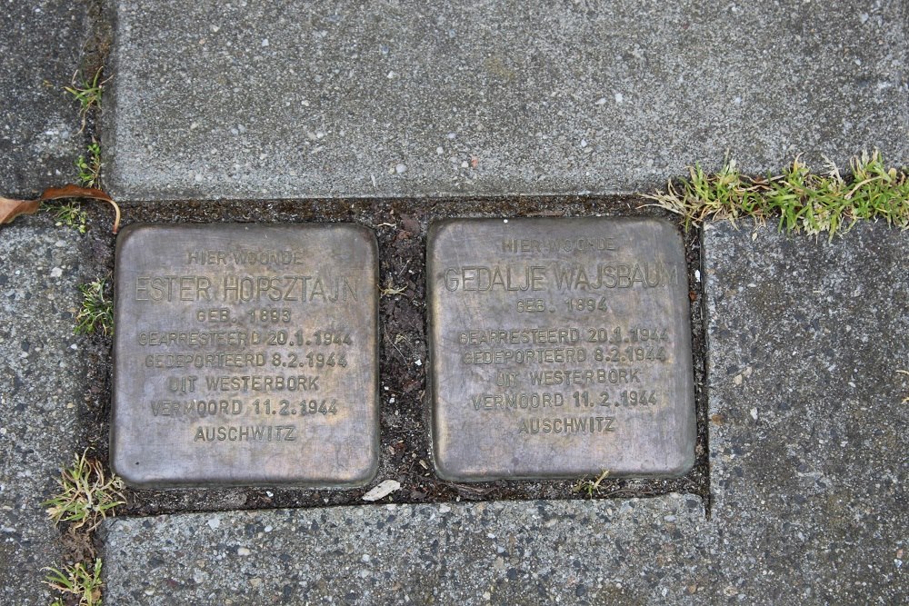 Stolpersteine Vrouwemadestraat 15 #1